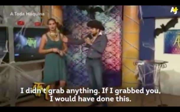 Une animatrice mexicaine se fait tripoter en direct et se fait virer