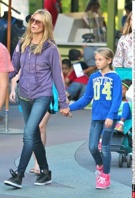 Heidi Klum et Leni Samuel