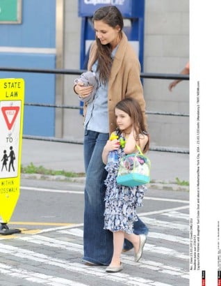 Katie Holmes et Suri Cruise