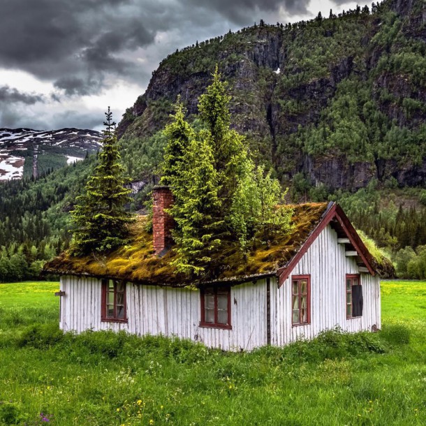 A house in the countryside, Norway