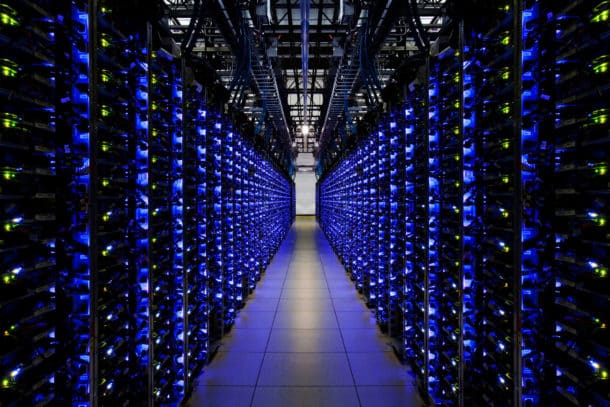 Google data center in Georgia.