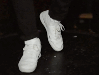 baskets blanches