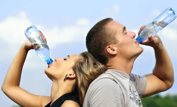 bouteilled'eauenplastique