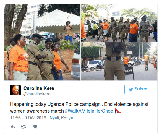 Policiers ougandais