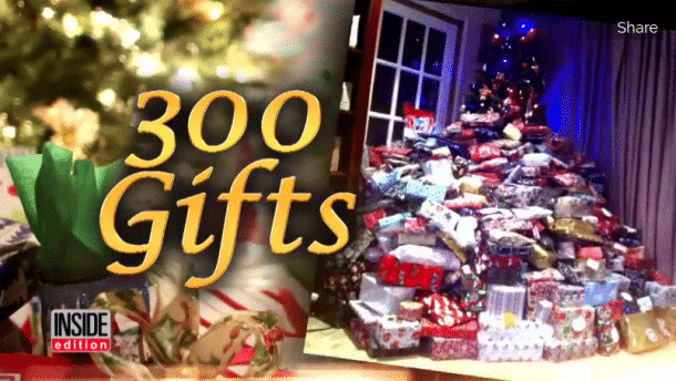 300 cadeaux de Noël