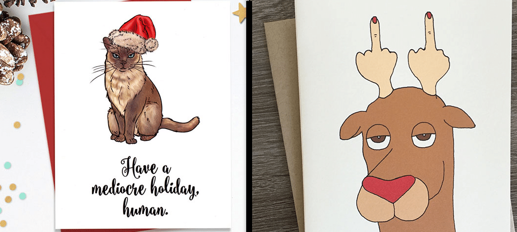 Carte De Noël Drôle Pour Neveu - Canada