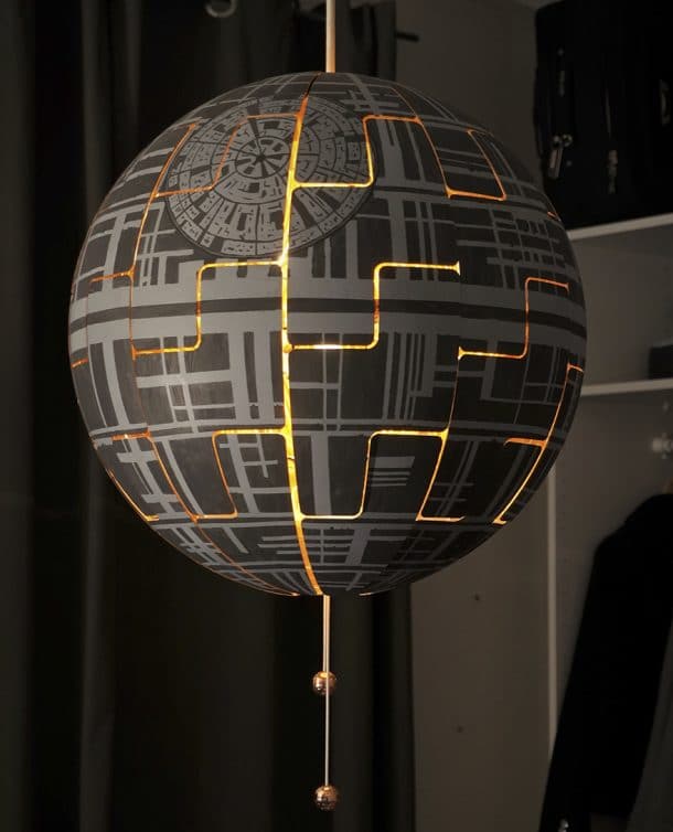DIY décoration : faire une lampe Star Wars
