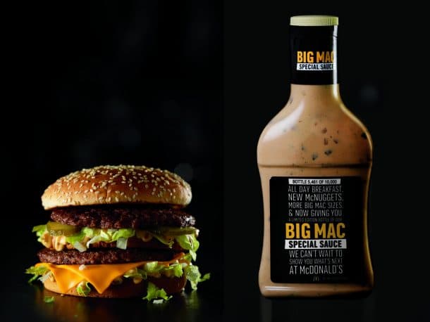 La mythique sauce Big Mac de McDonald's : bientôt en vente !