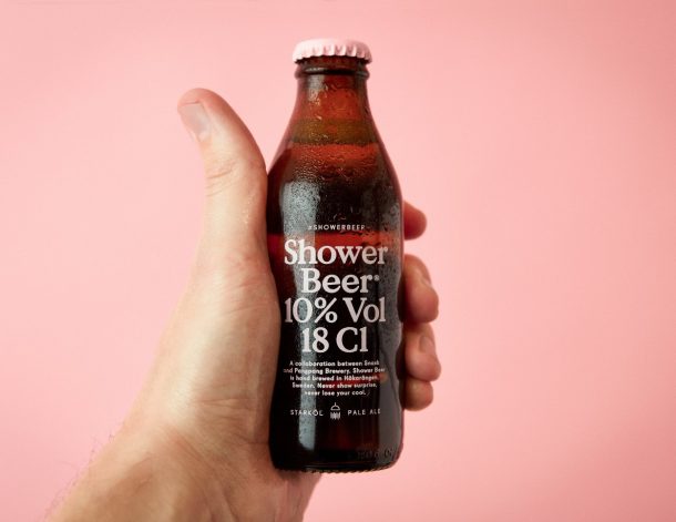 Bière à boire sous la douche