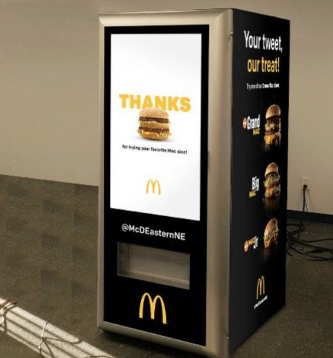 Distributeurs automatiques de Big Mac