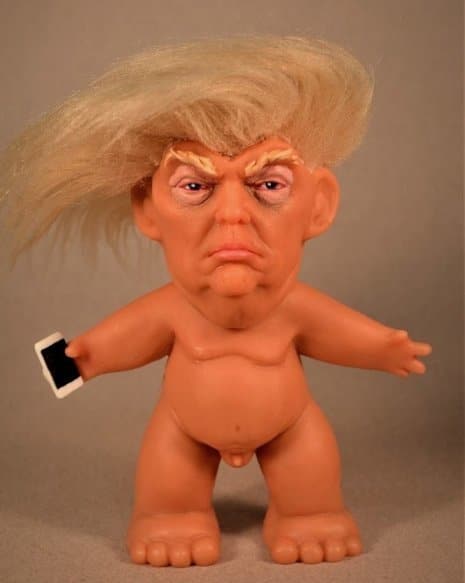Donald Trump en Troll Doll