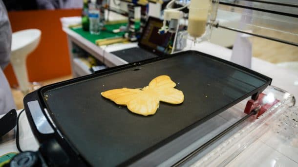Pancakebot : l'imprimante 3D alimentaire qui fait de sublimes pancakes