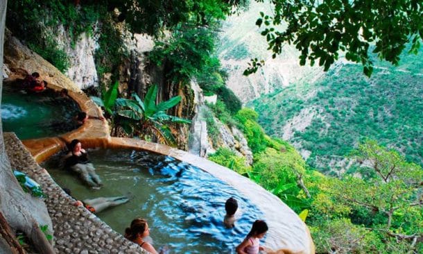 Las grutas Tolantongo