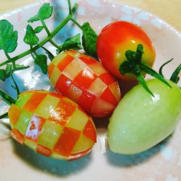 Sculpture tomates Gaku