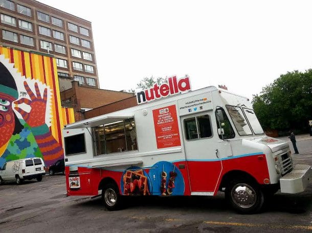 Camion Nutella Montréal