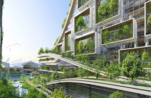 Quartier éco-friendly à Bruxelles