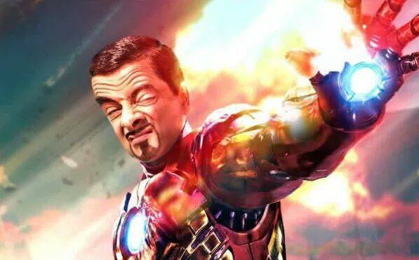 Mr Bean Iron Man