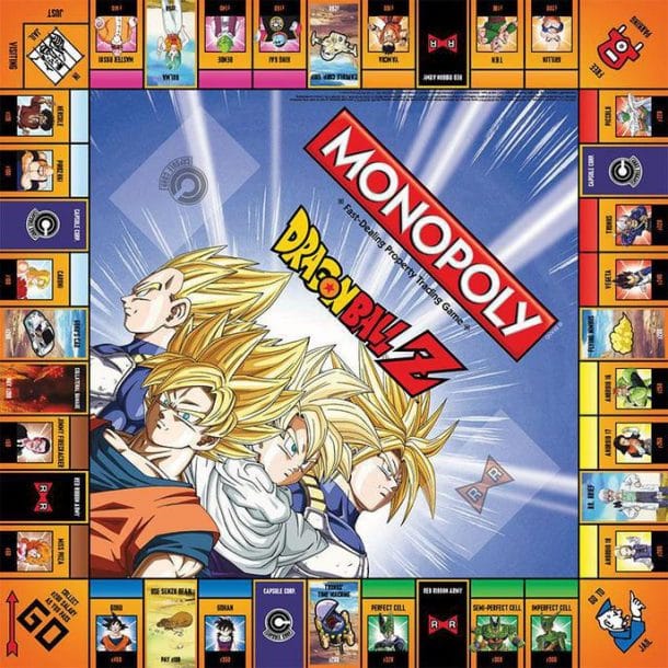 monopoly dragonball Z