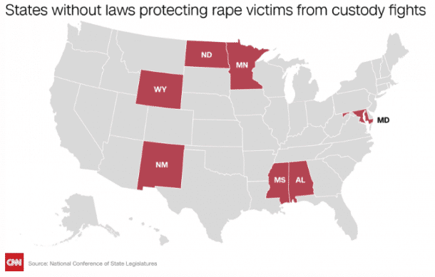 droits parentaux violeur etats unis