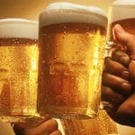 bière après le sport