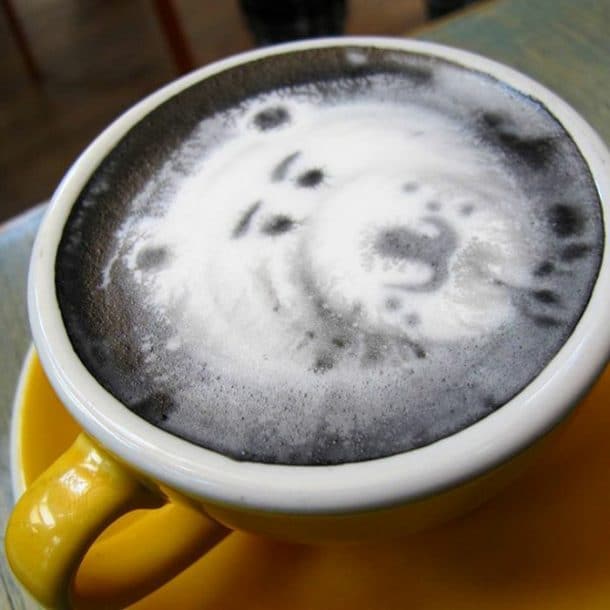 Goth Latte nouvelle tendance