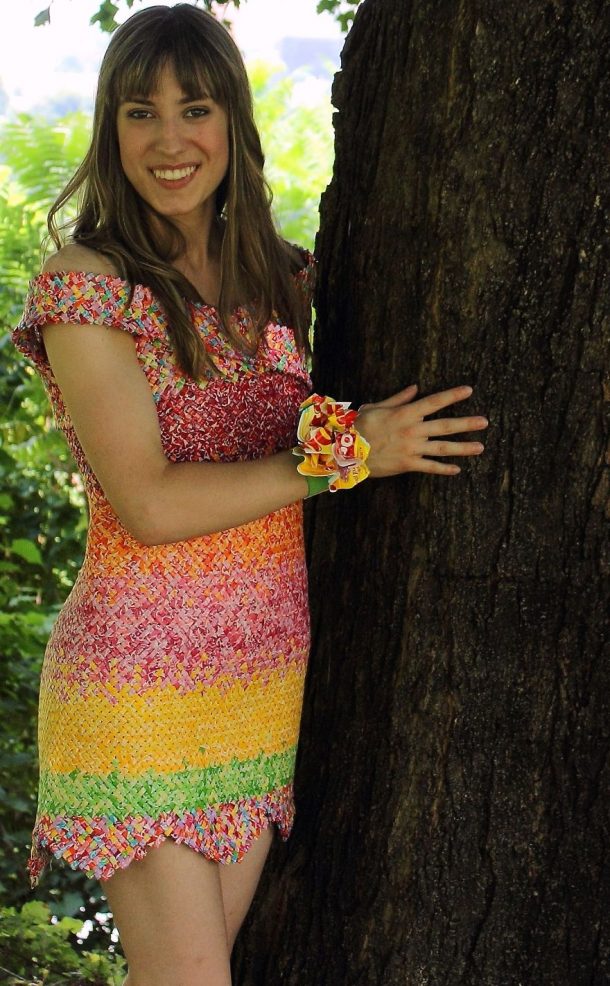 robe emballages bonbons starburst