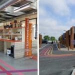 supermarché objets recyclés