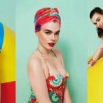 campagne de pub pour des maillots de bain Desigual