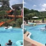 sortie toboggan à eau