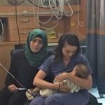 infirmiere israelienne bebe palestinien