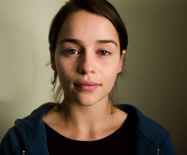 Emilia Clark sans maquillage