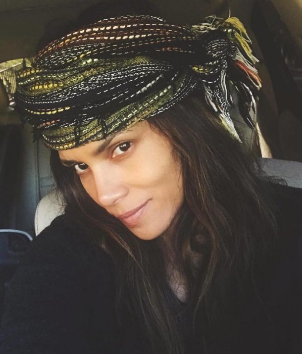 Halle Berry sans maquillage