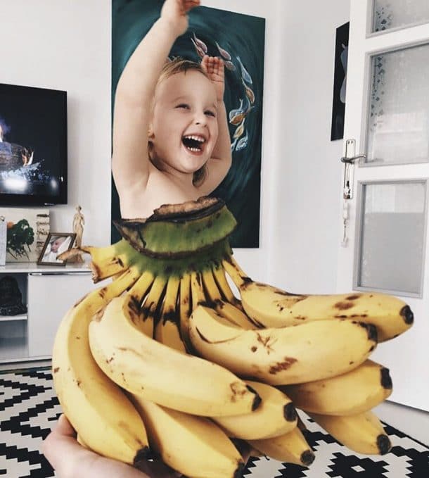 robe en bananes
