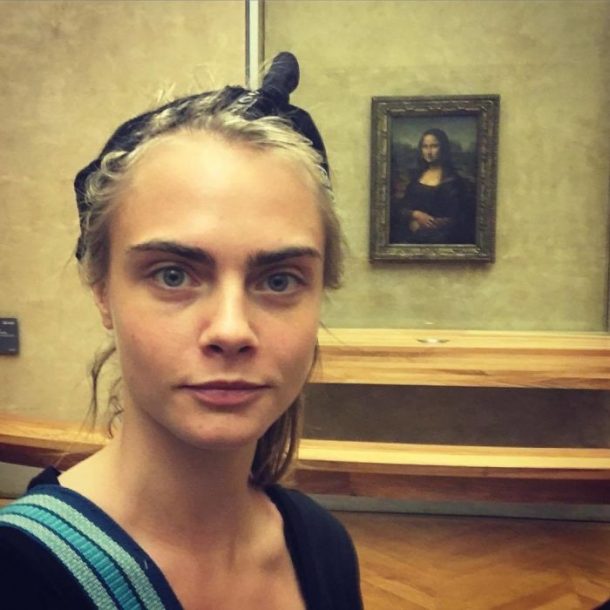 Cara Delevingne sans maquillage
