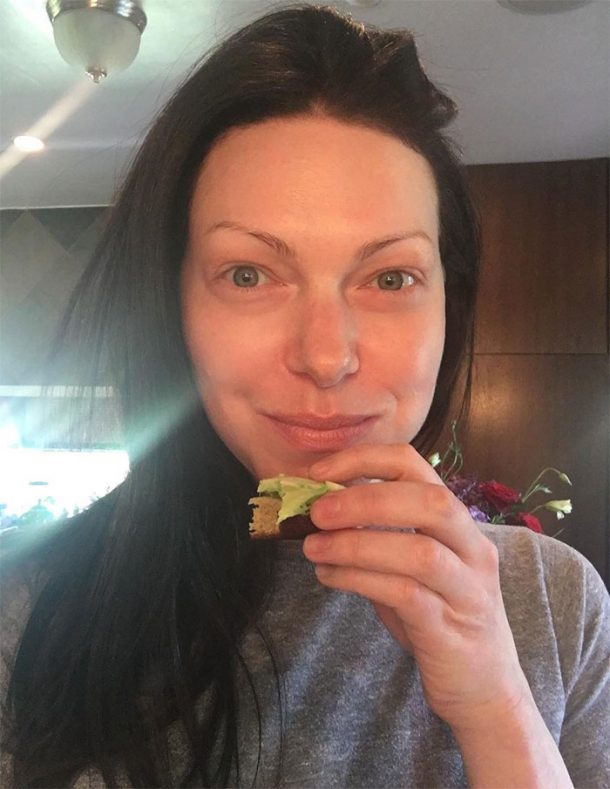 Laura Prepon sans maquillage
