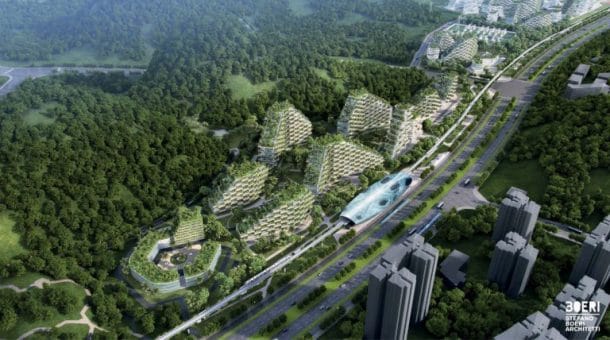 Liuzhou Forest City Chine ville foret
