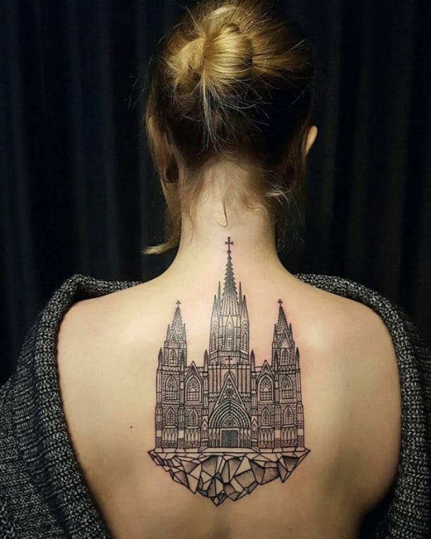 tatouage sagrada familia