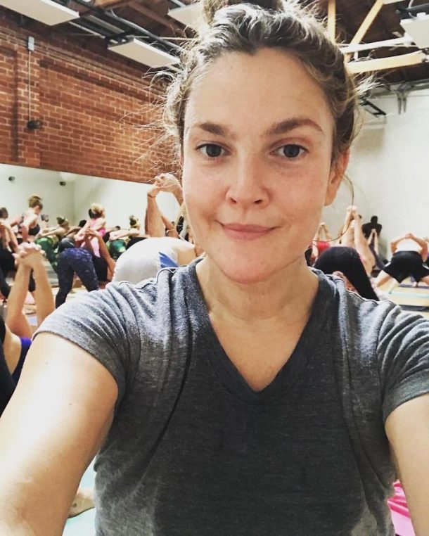  drew barrymore sans maquillage