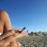 plage sans tabac