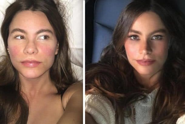 celebrites sans maquillage