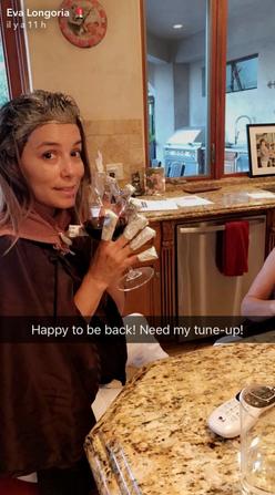 eva longoria snapchat