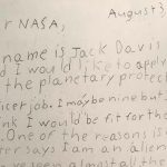 jack davis nasa candidature