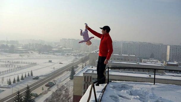 Roman R cascadeur de l'extreme