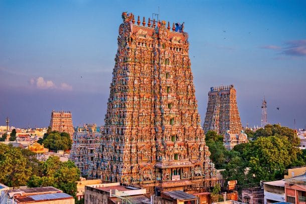 temple de minakshi Inde Madurai temple de minakshi Inde Madurai
