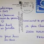carte postale