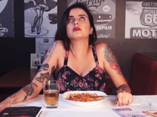 manger des pates pendant un orgasme