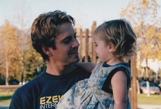 Paul walker et sa fille Meadow