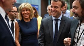 Emmanuel et Brigitte Macron