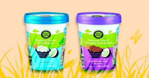 glaces véganes aldi