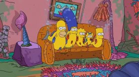 Les Simpson couch gag